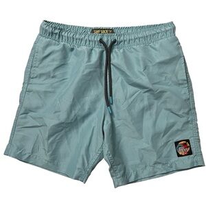 Surf Society Swimwear Men’s Blue Board Shorts / Swim Trunks, Size Medium